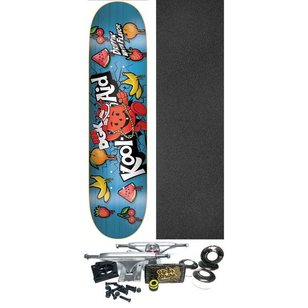 DGK Skateboards x Kool-Aid Drippin Skateboard Deck - 8.38" x 32" - Complete Skateboard Bundle
